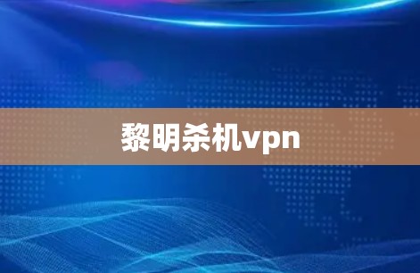 黎明杀机vpn