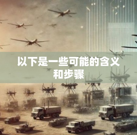 以下是一些可能的含义和步骤 以下是一些可能的含义和步骤