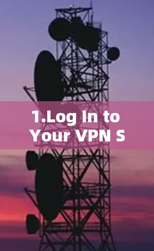 1.Log In to Your VPN Server: